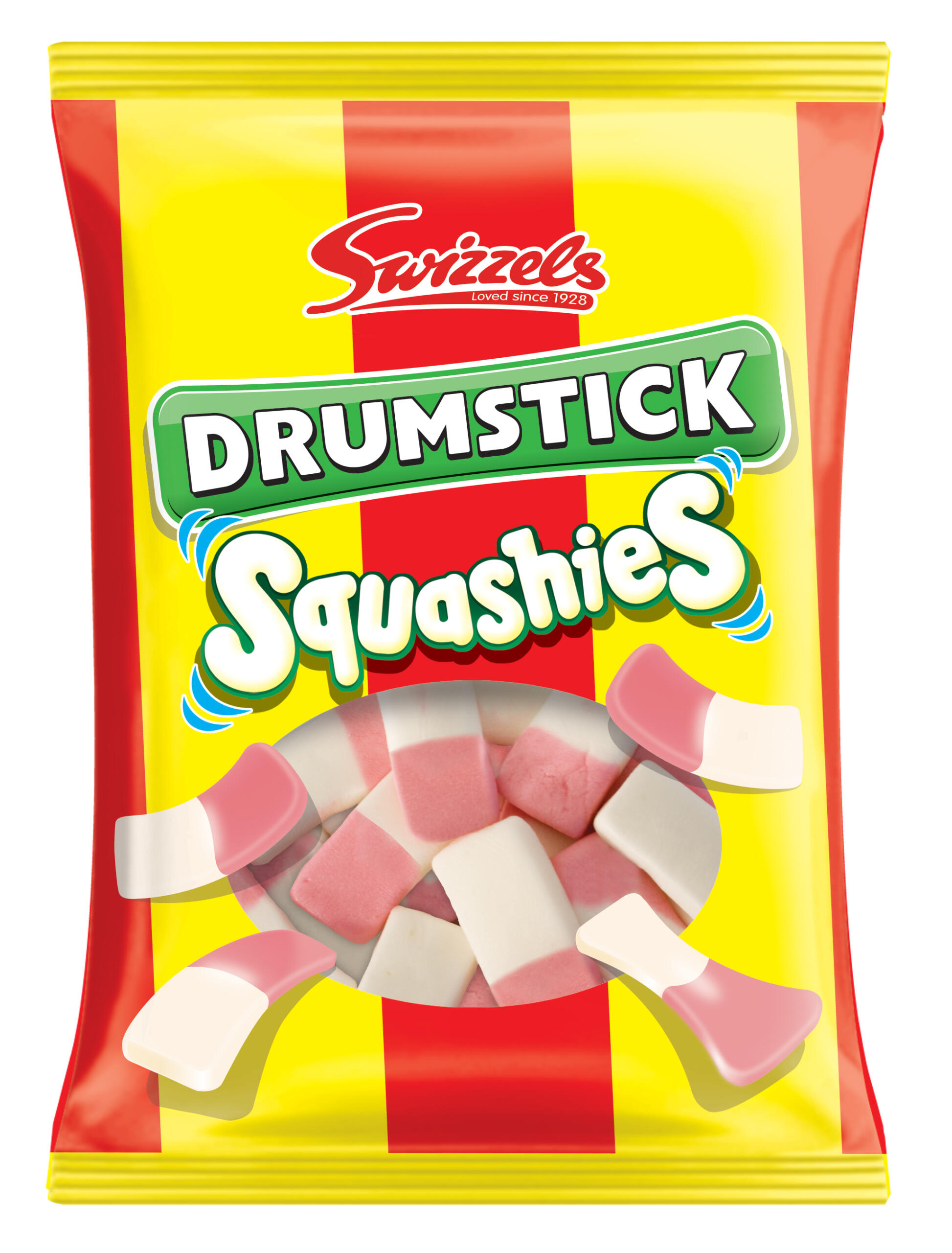 Food Waste bekämpfen - Swizzels Squashies Drumsticks Original 160g