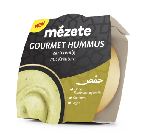 Mezete Hummus mit frischen Kräutern 70g