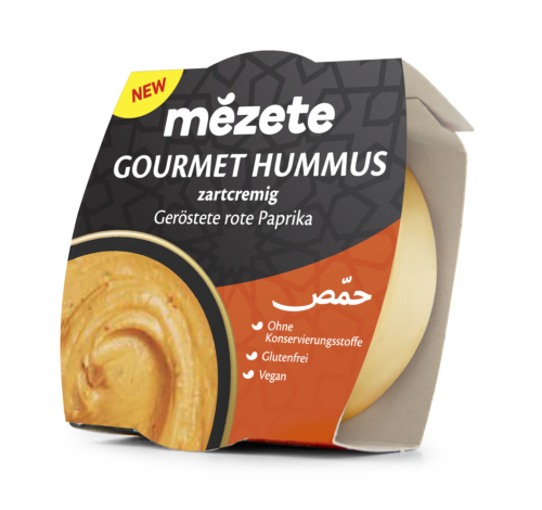 Mezete Hummus mit geröstete Peperoni 70g