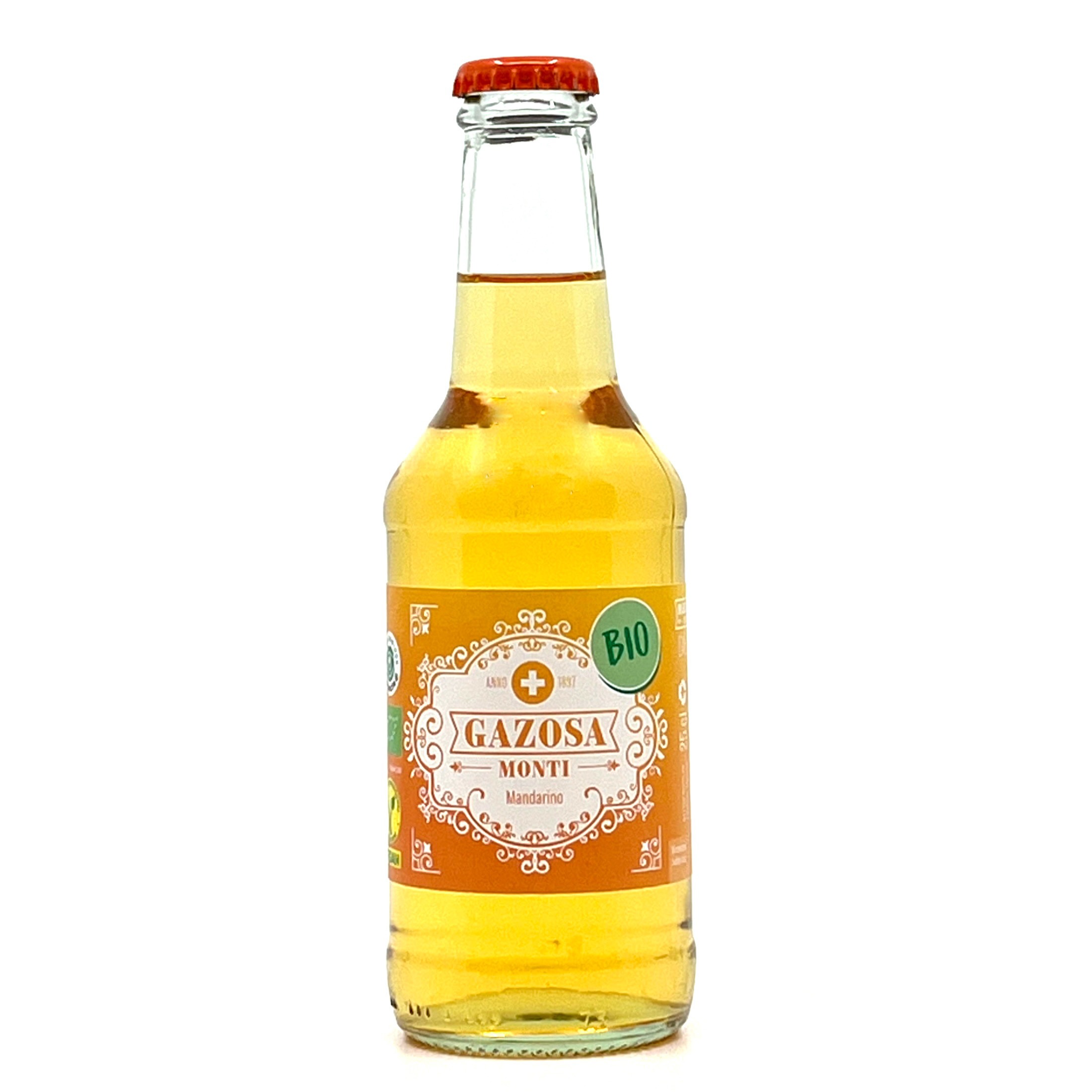 Food Waste bekämpfen - Gazosa Monti Mandarino Bio 25cl