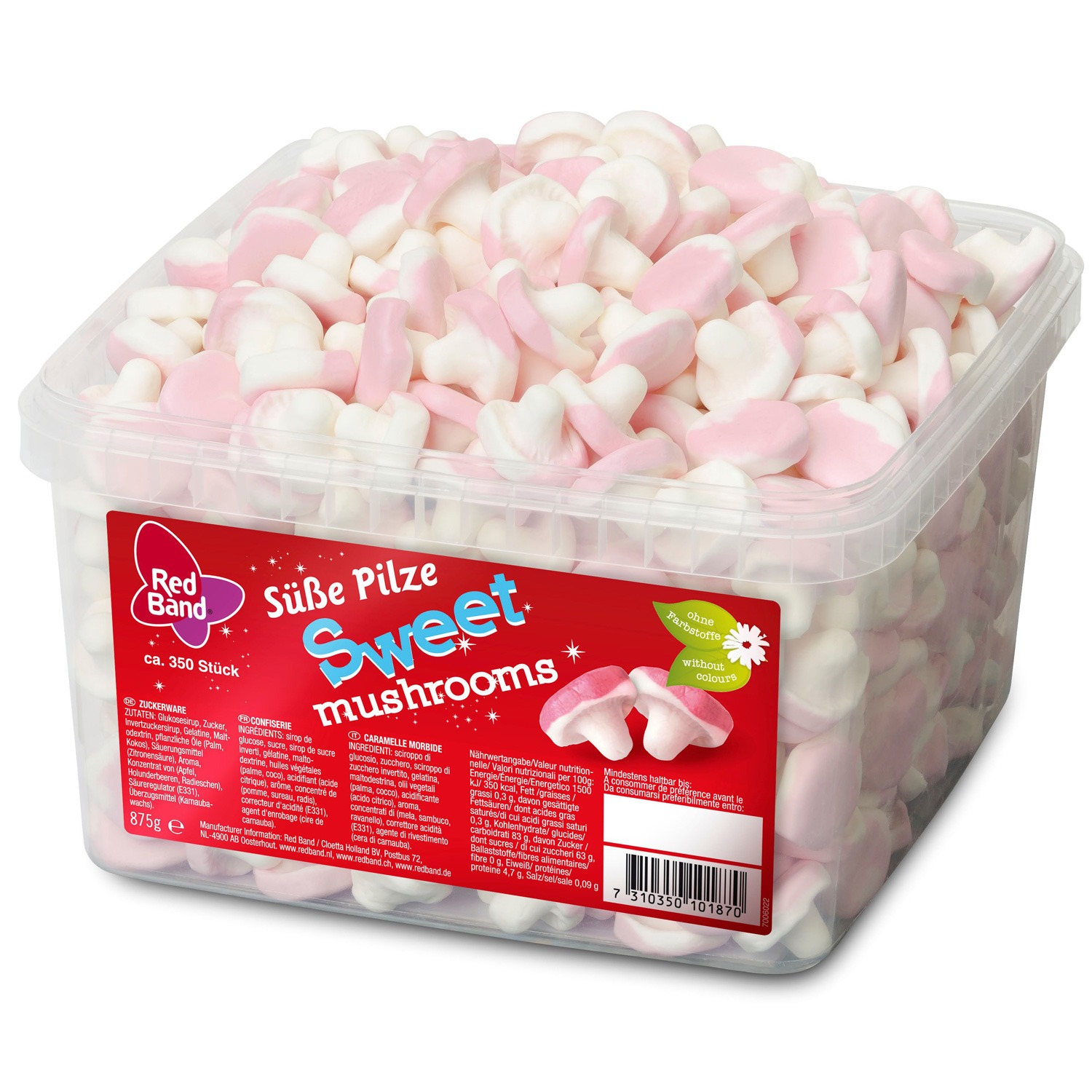 Food Waste bekämpfen - Red Band Süsse Pilze 875g