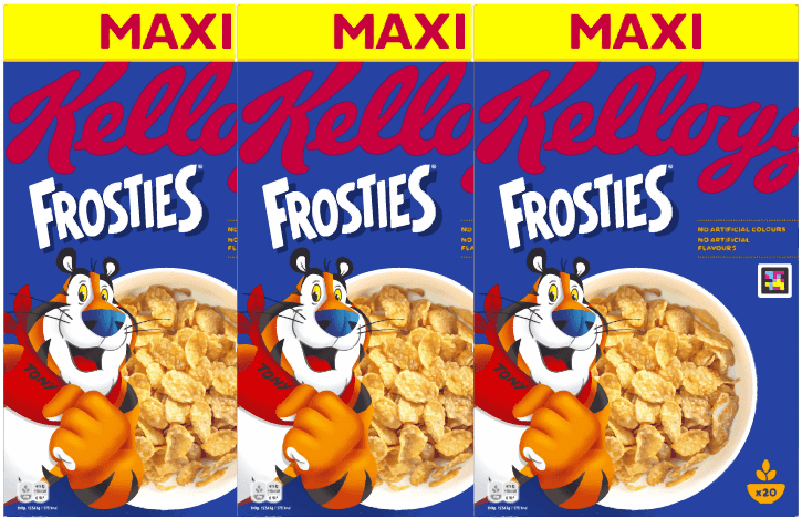Food Waste bekämpfen - Kellogg's Frosties 3x620g
