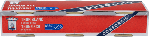 Consorcio MSC Thunfisch weiss Olivenöl MP3 3x85g