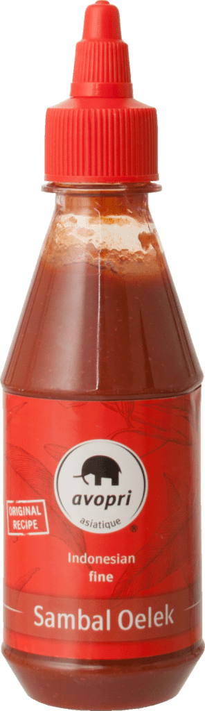 Food Waste bekämpfen - Avopri Sambal Oelek fine Squeeze Flasche 250g