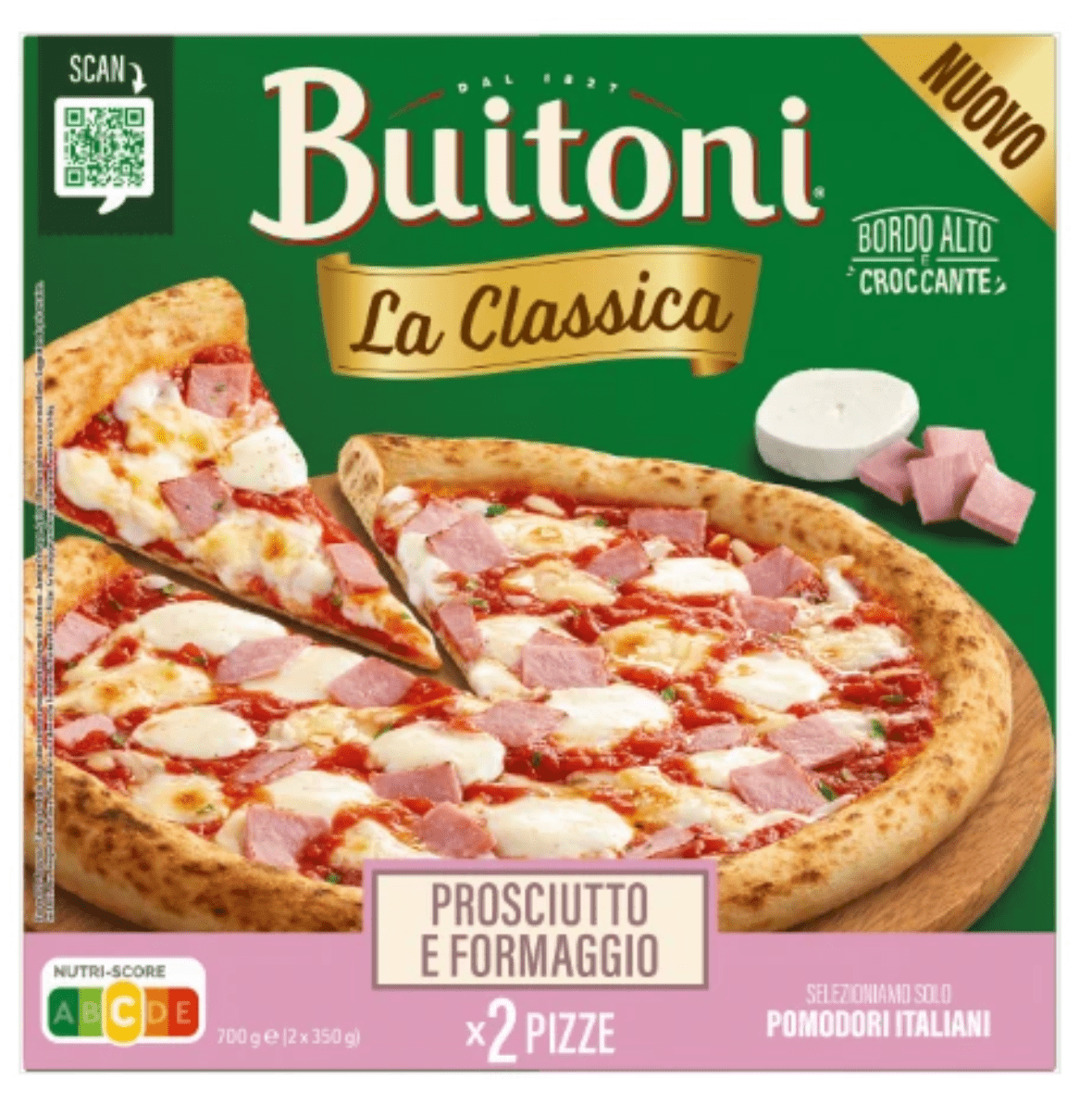 Food Waste bekämpfen - Buitoni Pizza La Classica Prosciutto 700g