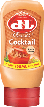 Food Waste bekämpfen - D&L Cocktail Sauce mit Scotch Whisky 300ml