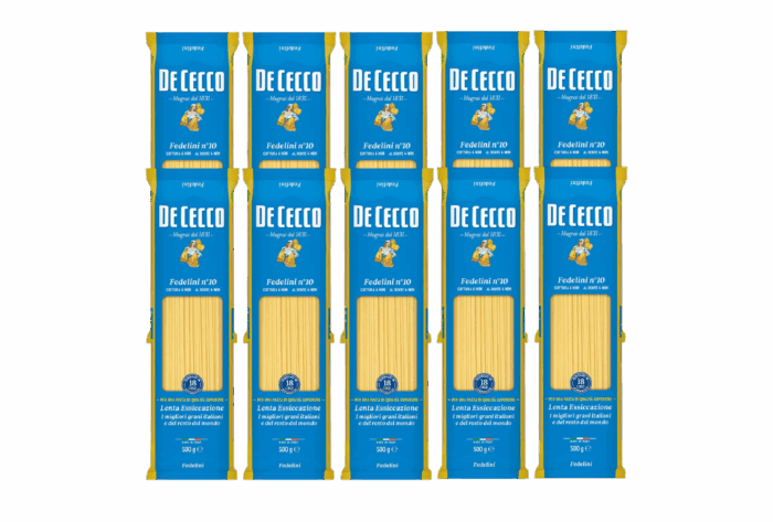 De Cecco Fedelini Nr. 10 10x500g