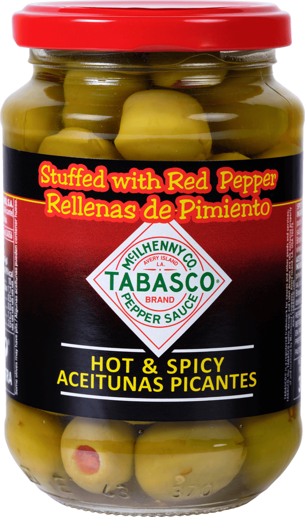 Food Waste bekämpfen - Serpis Manzanilla Oliven mit Tabasco 340g