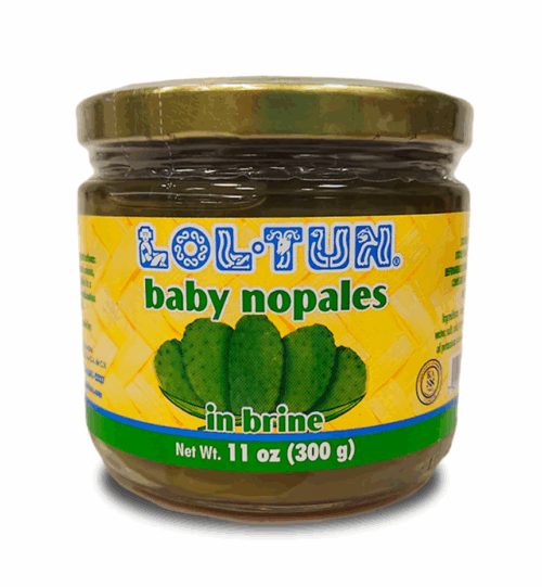 Lol-Tun Baby Kaktus-Blätter (ganz) (Nopales) 300g
