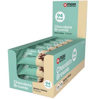 Food Waste bekämpfen - Maxi Nutriton Better Choice Proteinriegel - Chocolate Brownie 15x23g