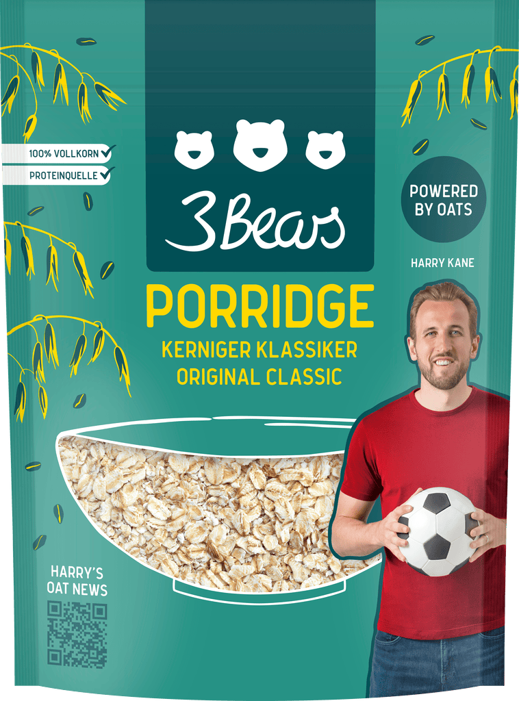 Food Waste bekämpfen - 3Bears Porridge - kerniger Klassiker 400g