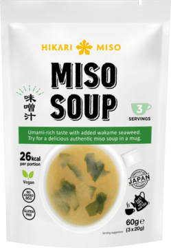 Food Waste bekämpfen - Hikari Miso Instant Miso-Suppe 3 Portionen 60g