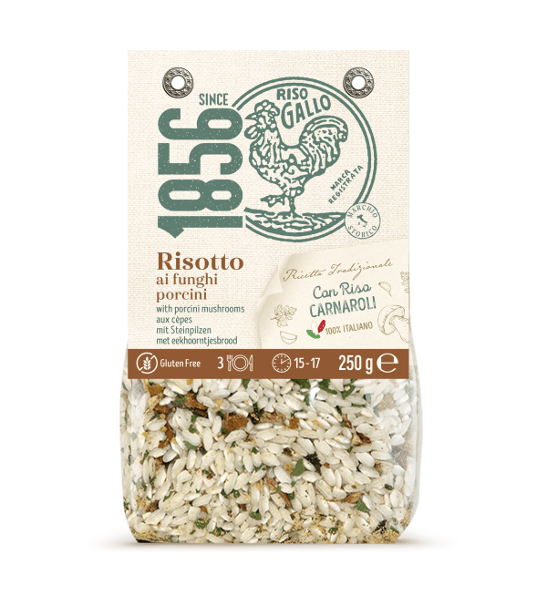 Food Waste bekämpfen - Riso Gallo Risotto 1856 Funghi Porcini 250g