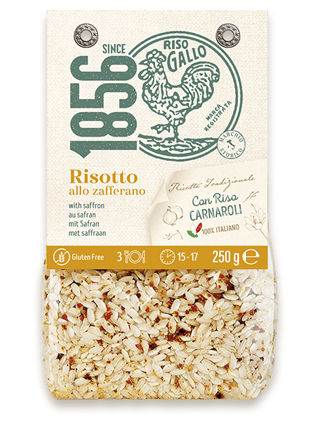 Food Waste bekämpfen - Riso Gallo Risotto 1856 Safran 250g
