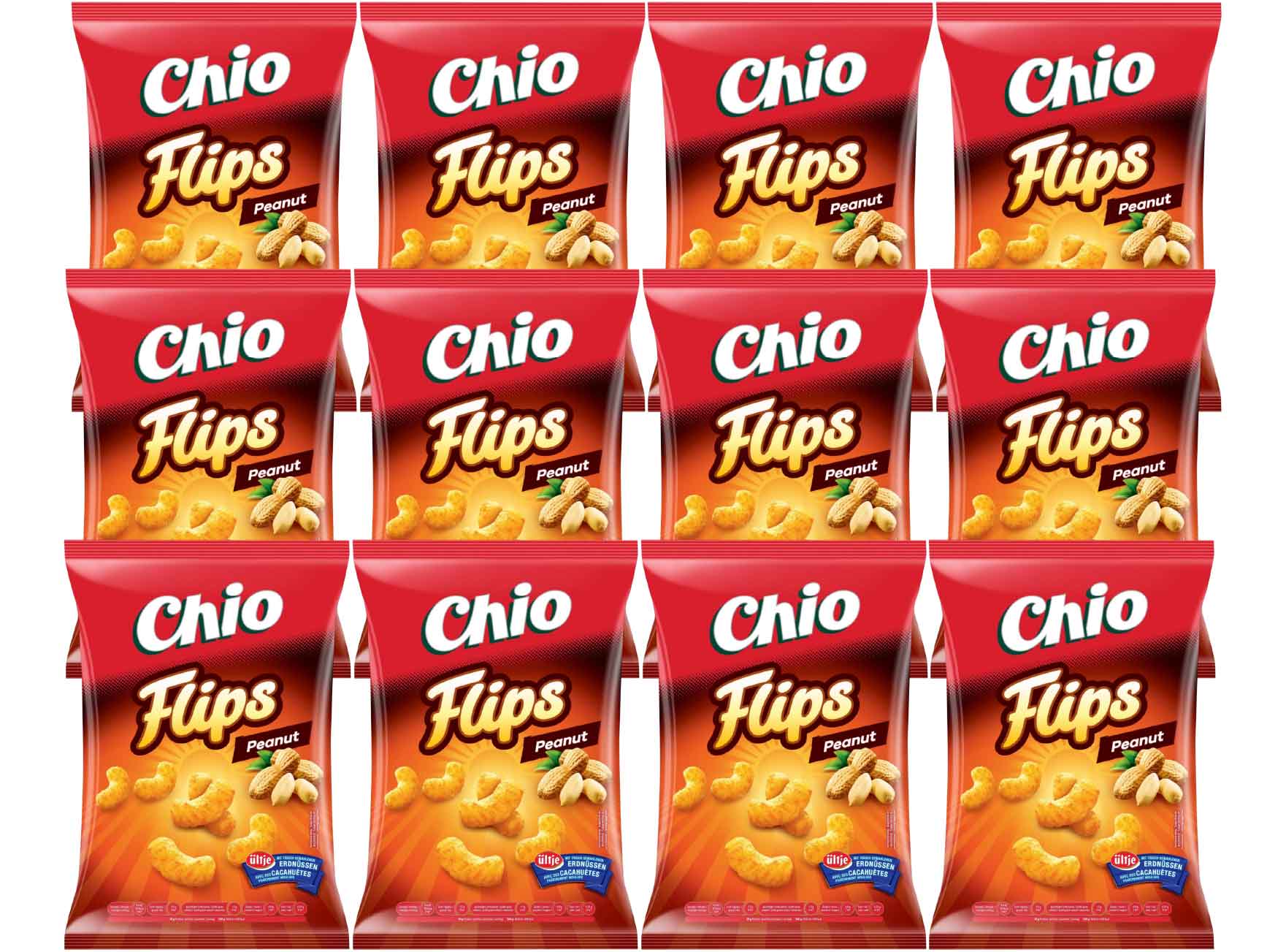 Food Waste bekämpfen - Chio Erdnuss Flips 10x200g