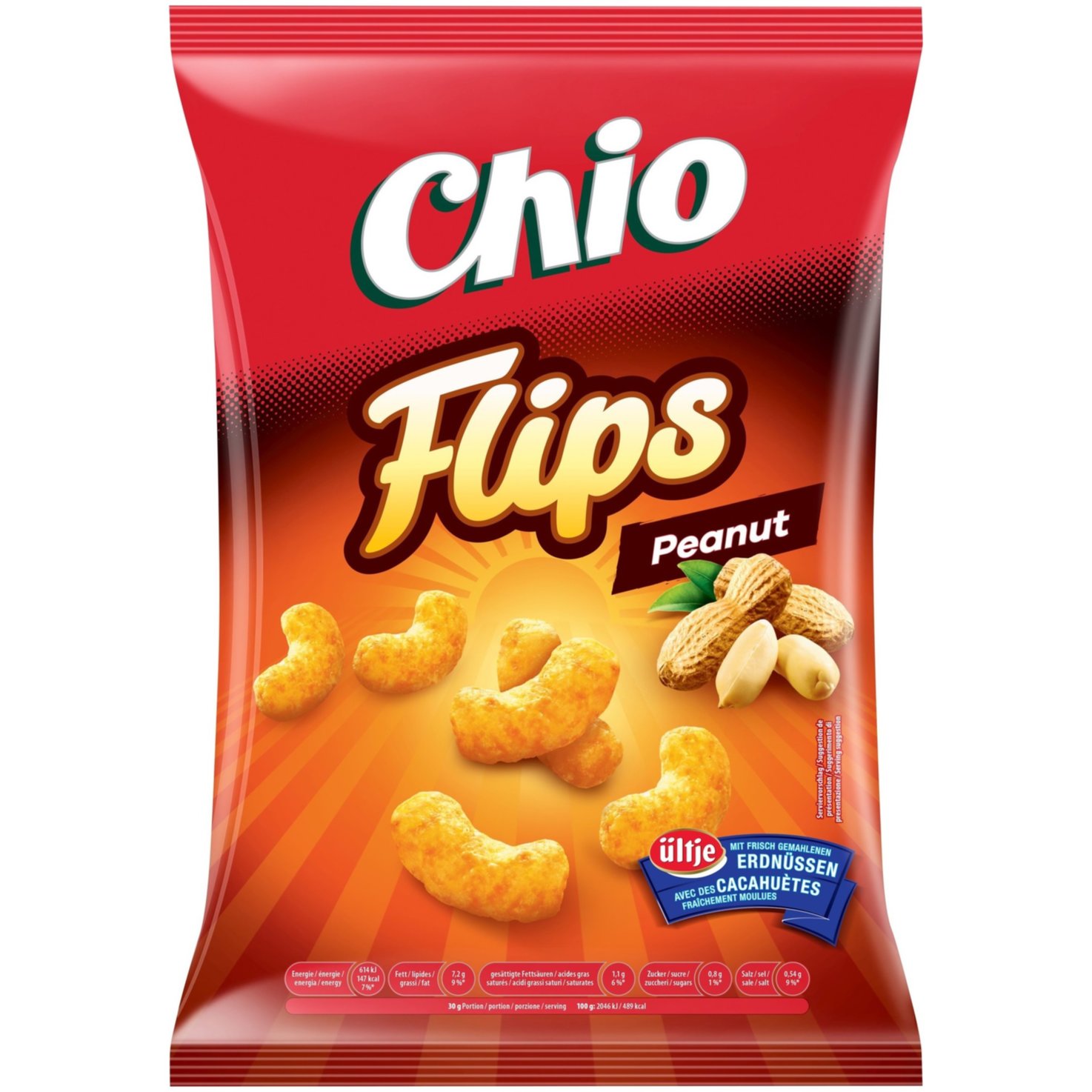 Food Waste bekämpfen - Chio Erdnuss Flips 200g