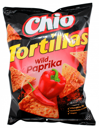 Food Waste bekämpfen - Chio Tortillas Wild Paprika 110g