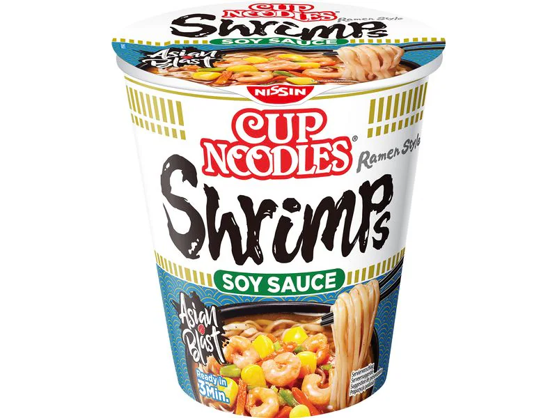 Food Waste bekämpfen - Nissin CUP NOODLES Shrimps 63g