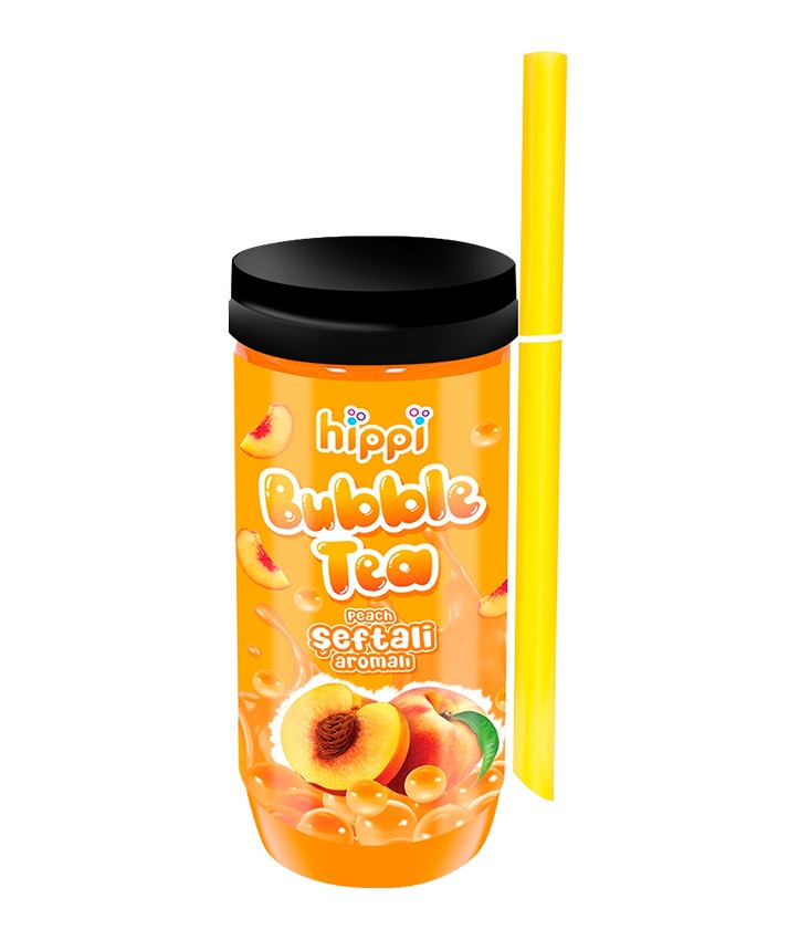 Food Waste bekämpfen - Hippi Bubble Tea Peach 350ml