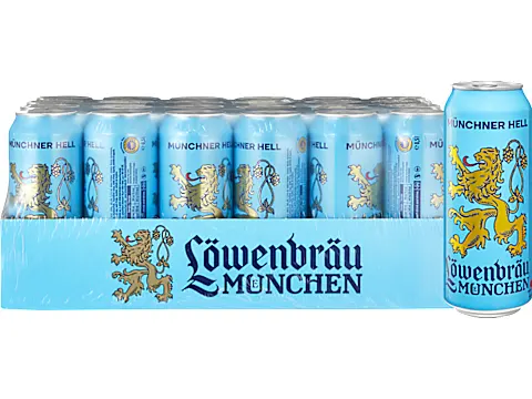 Food Waste bekämpfen - Löwenbräu Bier 24x50cl