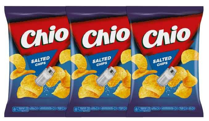 Food Waste bekämpfen - Chio Chips Salted 3x280g