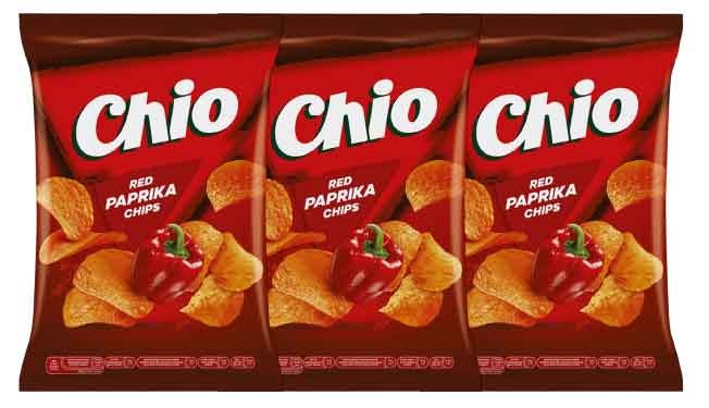 Food Waste bekämpfen - Chio Chips Red Paprika 3x280g