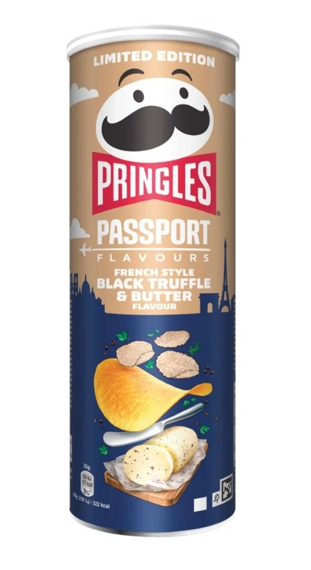 Food Waste bekämpfen - Pringles French Style Black Truffle & Butter Flavour 165g