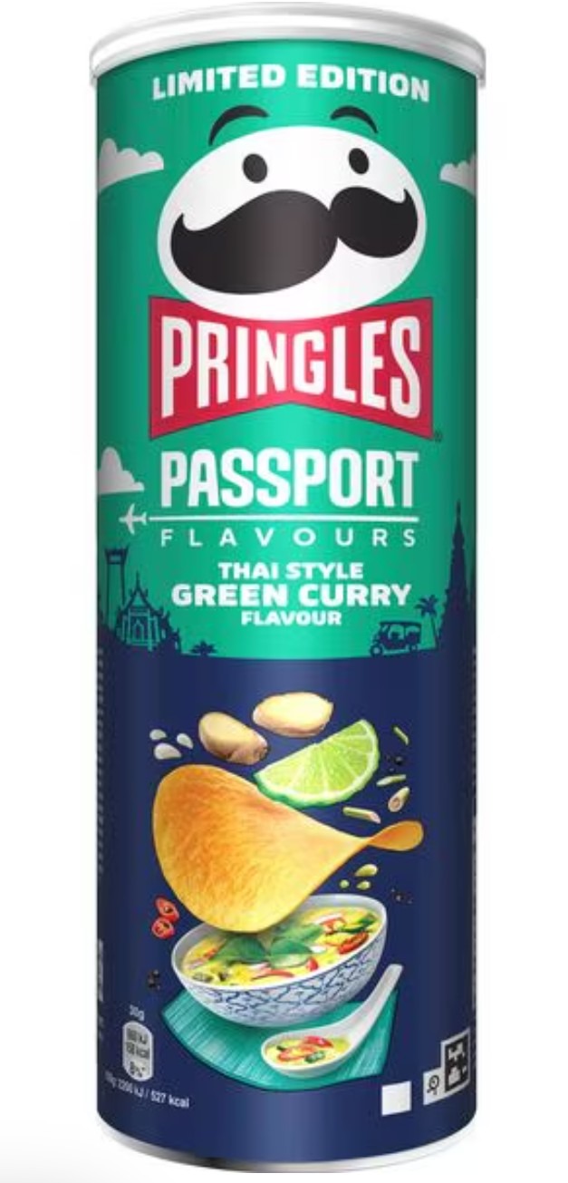 Food Waste bekämpfen - Pringles Thai Style Green Curry 165g