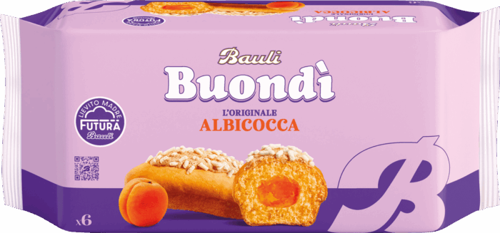 Bauli Buondì Aprikose 6 Stück 258g