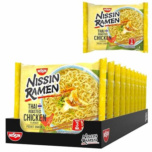 Nissin RAMEN Thai Chicken 10x65g