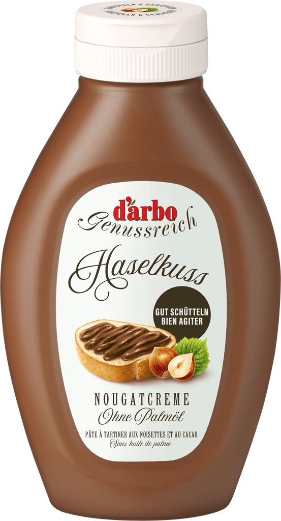 Food Waste bekämpfen - Darbo Nougatcreme Haselkuss Dosier-Tube 320g