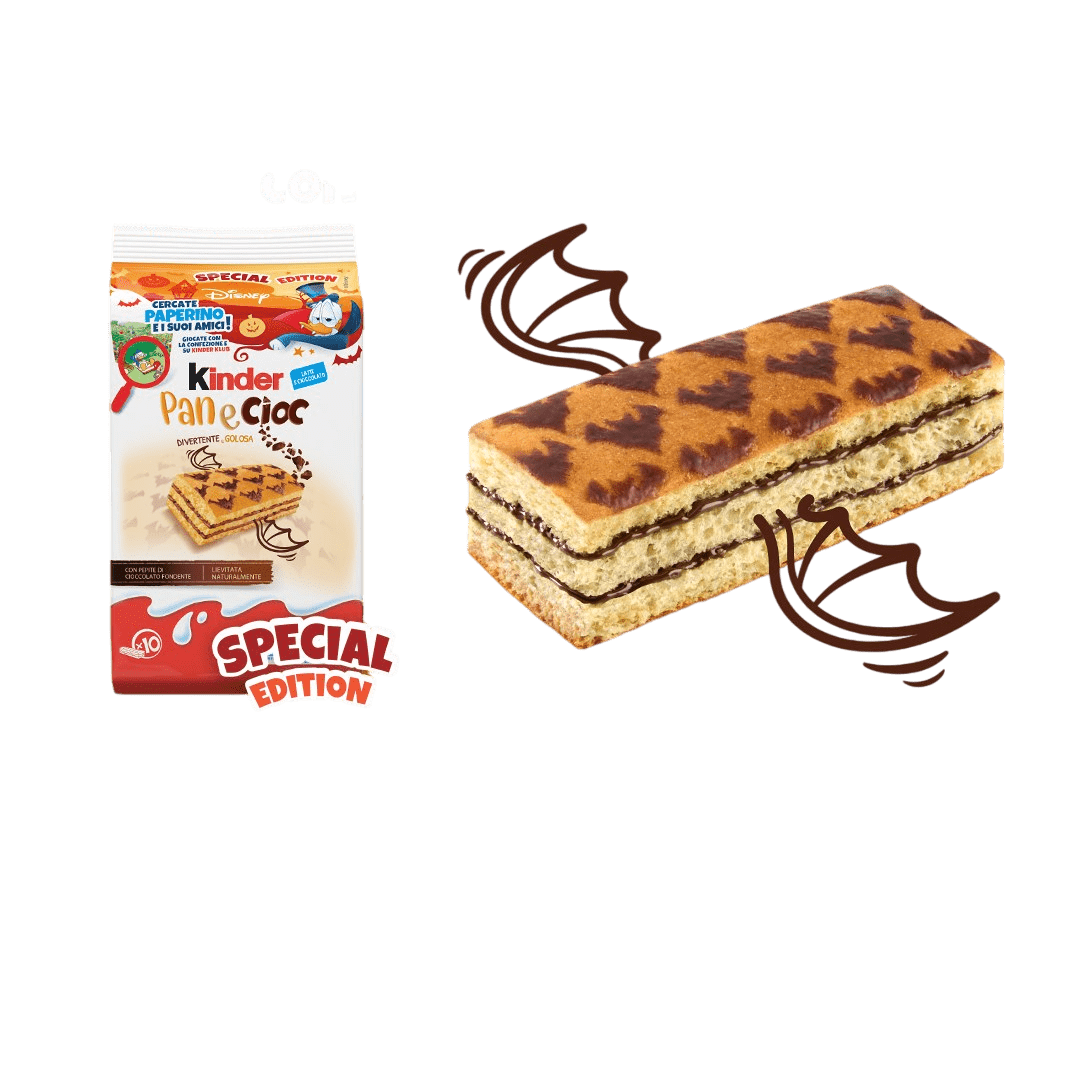 Food Waste bekämpfen - Ferrero Kinder Pane Cioc 290g (Halloween Design)