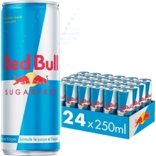 Red Bull Energy Drink Sugarfree 24x25cl