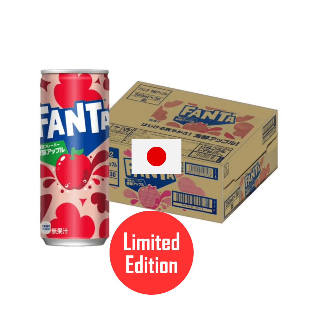 Food Waste bekämpfen - Fanta Rich Apple Japan 30x250ml Food Waste bekämpfen - Fanta Rich Apple Japan 30x250ml