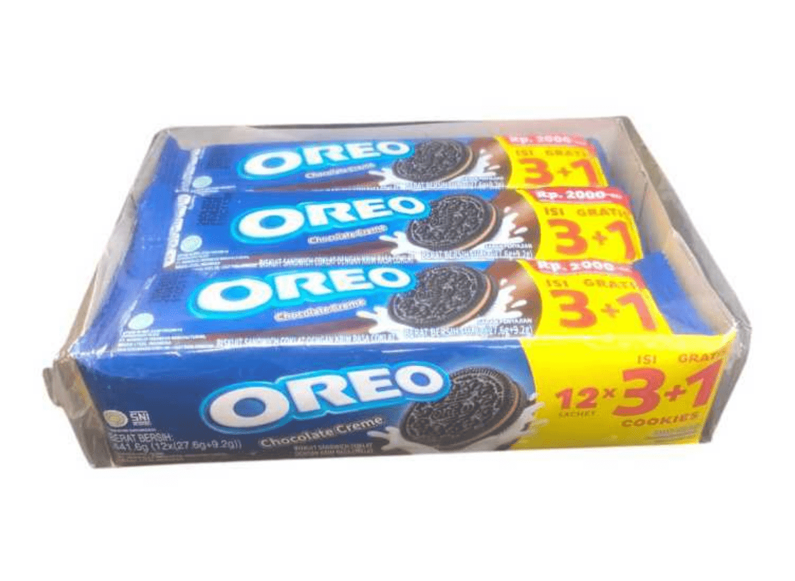 Food Waste bekämpfen - Oreo Biscuits Chocolate Cream 441.6g (12x36.8g)