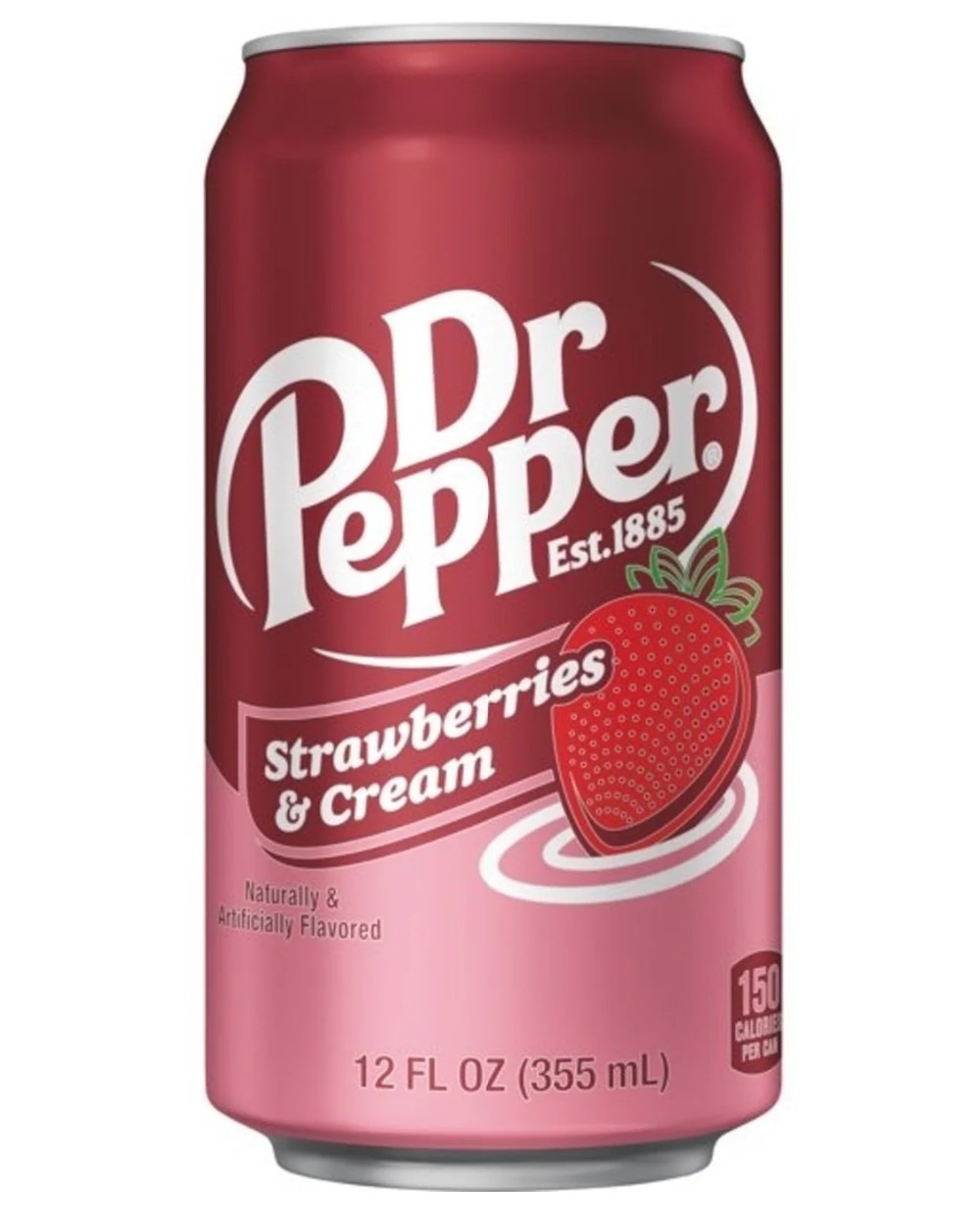 Food Waste bekämpfen - Dr Pepper Strawberry & Cream USA 355ml Food Waste bekämpfen - Dr Pepper Strawberry & Cream USA 355ml