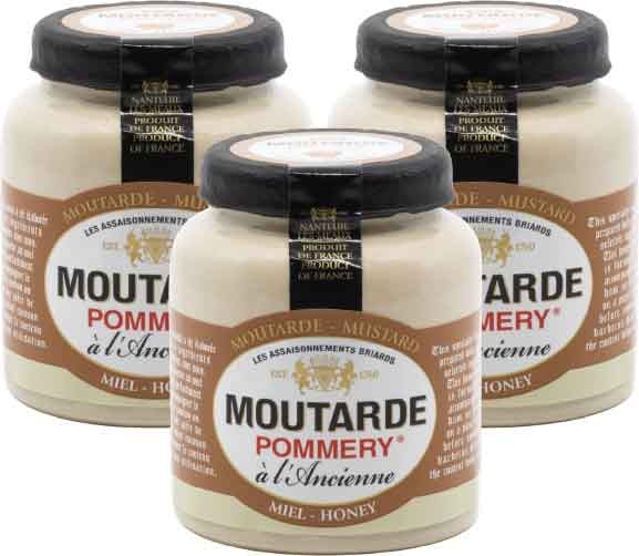Food Waste bekämpfen - Pommery Moutarde mit Honig 3x100g Food Waste bekämpfen - Pommery Moutarde mit Honig 3x100g