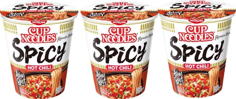 Food Waste bekämpfen - Nissin CUP NOODLES Hot Chili 3x63g Food Waste bekämpfen - Nissin CUP NOODLES Hot Chili 3x63g