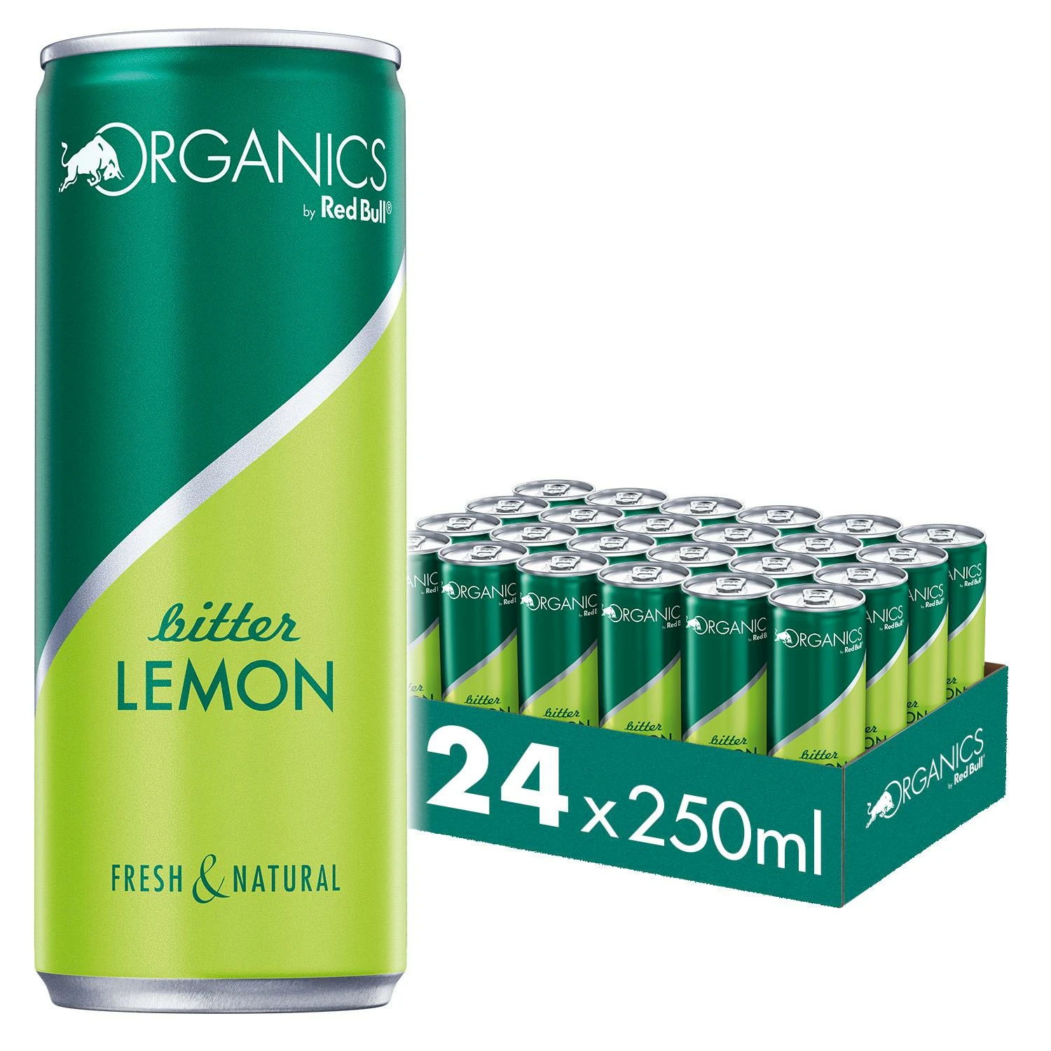 Food Waste bekämpfen - Red Bull Organics Bitter Lemon 24x25cl
