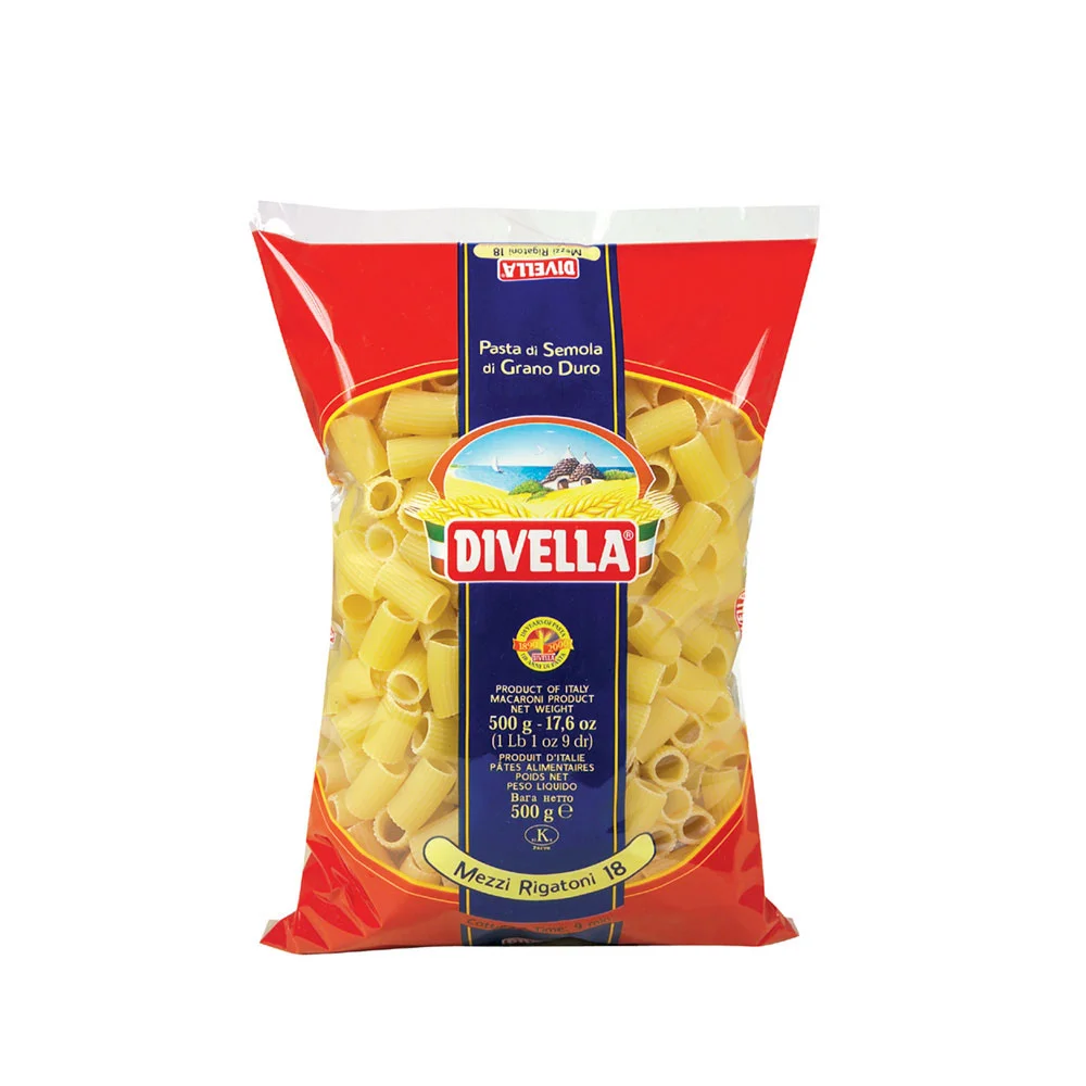 Food Waste bekämpfen - Divella Mezzi Rigatoni 18 500g Food Waste bekämpfen - Divella Mezzi Rigatoni 18 500g