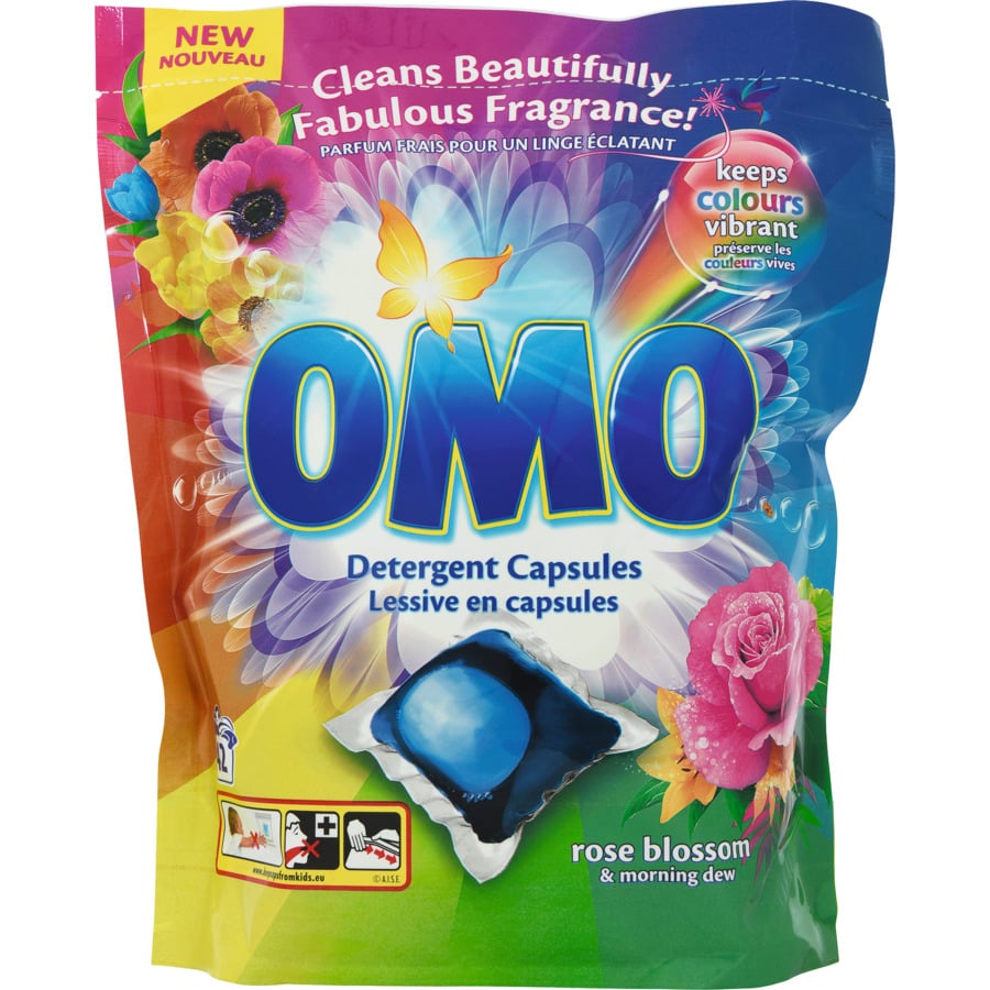 Food Waste bekämpfen - Omo Waschmittelpods Fresh Rose 42 Waschgänge Food Waste bekämpfen - Omo Waschmittelpods Fresh Rose 42 Waschgänge