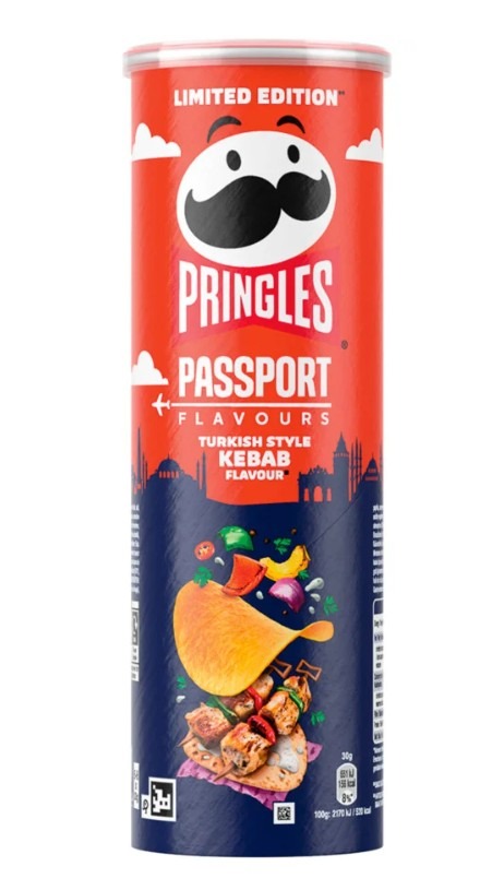 Food Waste bekämpfen - Pringles Passport Turkish Style Kebab 165g