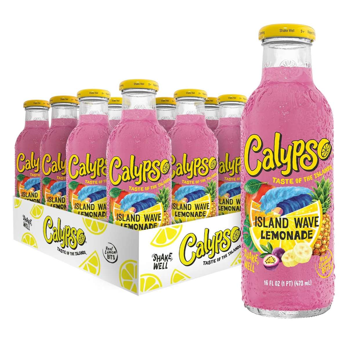 Food Waste bekämpfen - Calypso Island Waves Lemonade USA 12x473ml Food Waste bekämpfen - Calypso Island Waves Lemonade USA 12x473ml