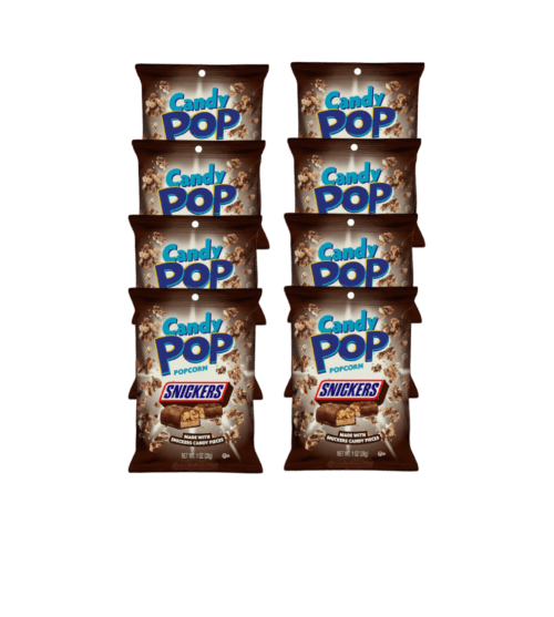 Candy Pop Snickers Popcorn 8x28g