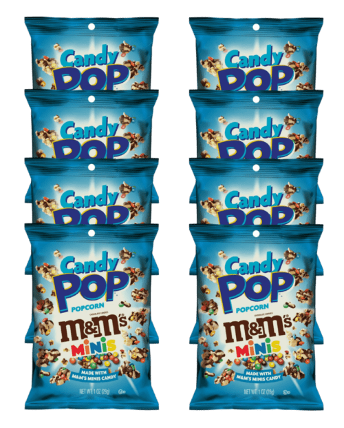 Candy Pop Minis M&M's Popcorn 8x28g