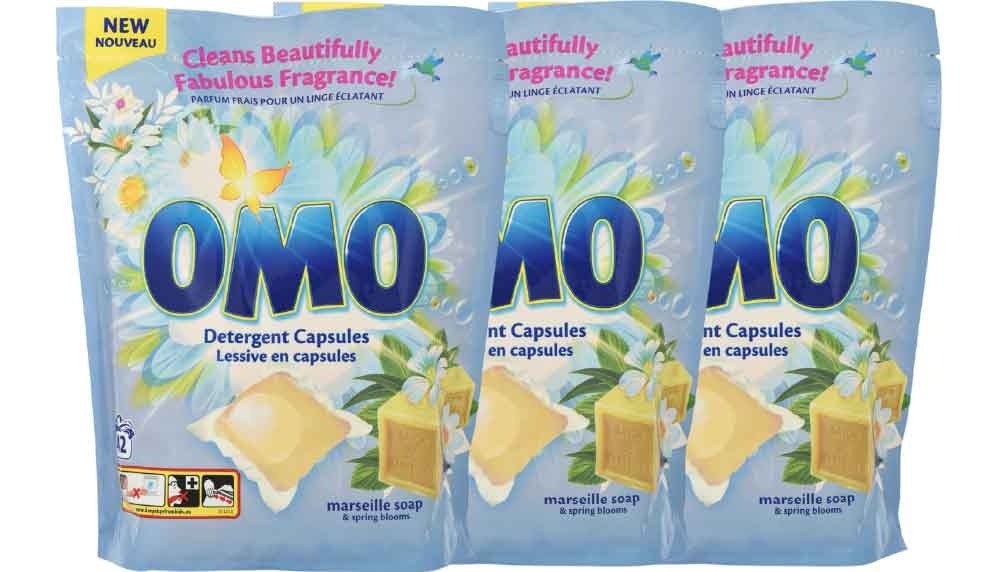 Food Waste bekämpfen - Omo Wachmittelpods Marseille 126 Waschgänge 42x3 Food Waste bekämpfen - Omo Wachmittelpods Marseille 126 Waschgänge 42x3