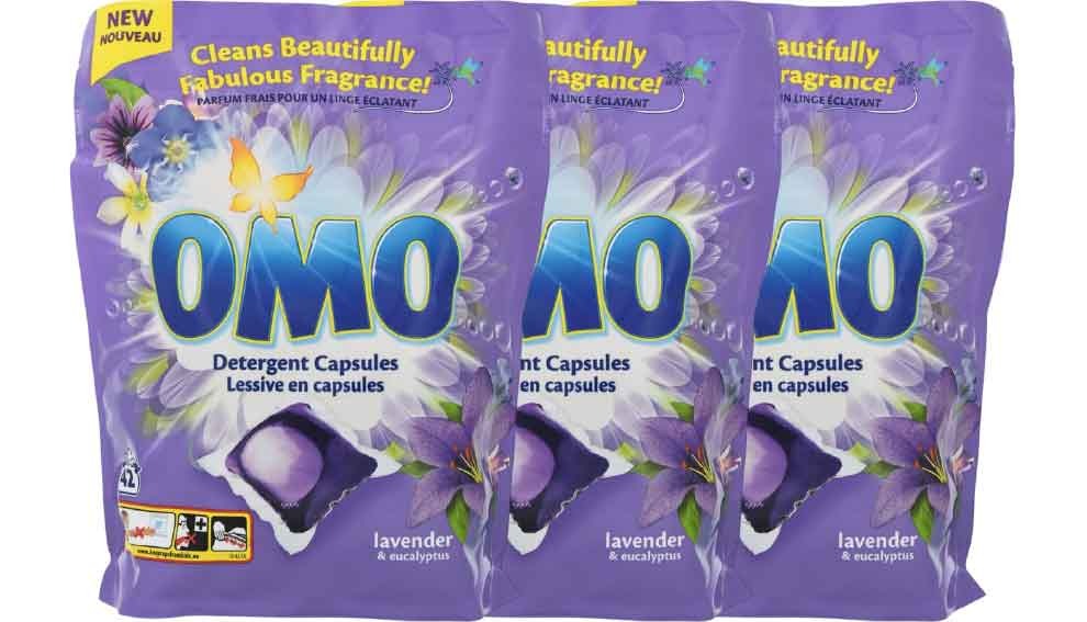 Food Waste bekämpfen - Omo Wäschepods Lavender 126 Waschgänge 42x3 Food Waste bekämpfen - Omo Wäschepods Lavender 126 Waschgänge 42x3
