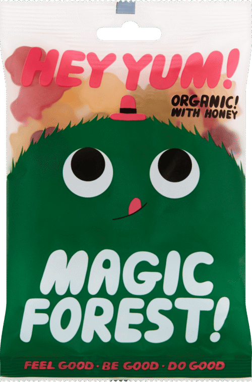 Hey Yum! Magic Forest! Organic Fruit Gums 100g