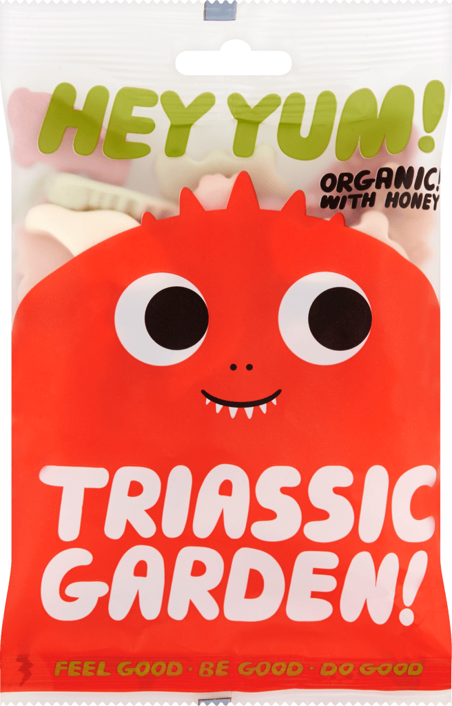 Food Waste bekämpfen - Hey Yum! Joghurt Triassic Garden Fruchtgummis 100g