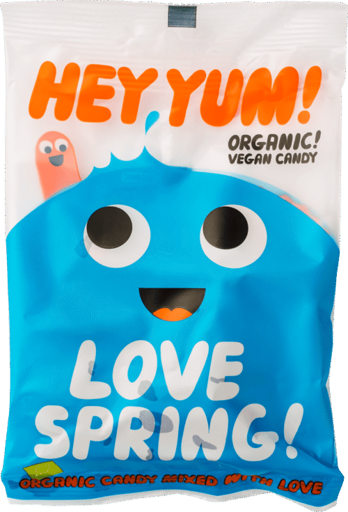 Hey Yum! Love Spring Organic Vegan Fruchtgummis 100g